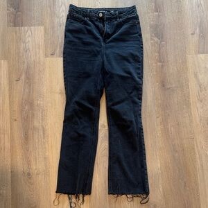 Old Navy Black Straight Leg Women's Jeans